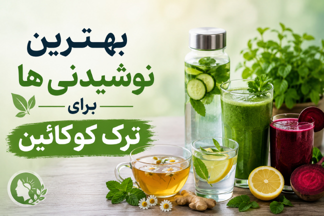 بهترین نوشیدنی ها برای ترک کوکائین