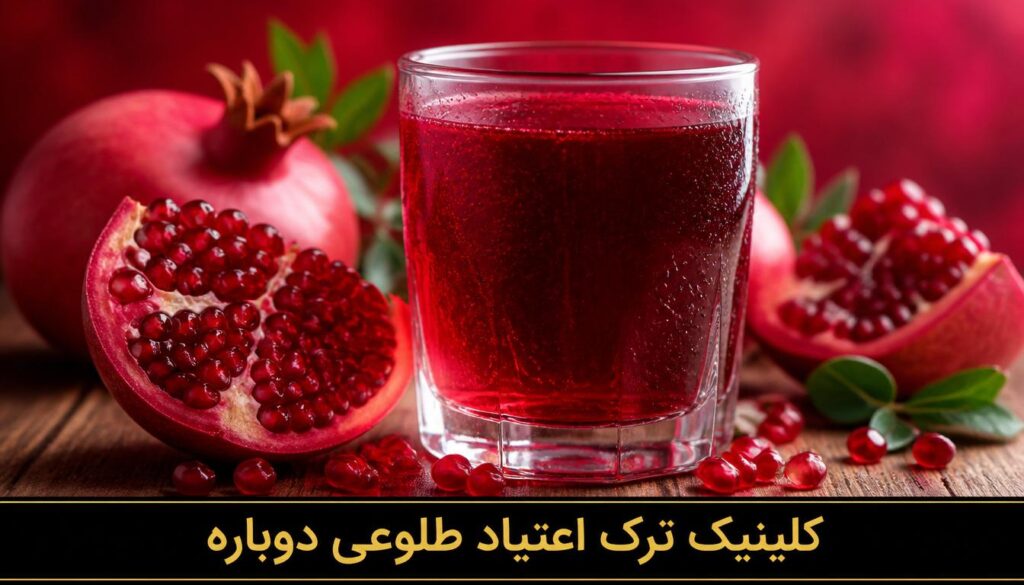 آب انار بهترین نوشیدنی برای ترک ال اس دی
